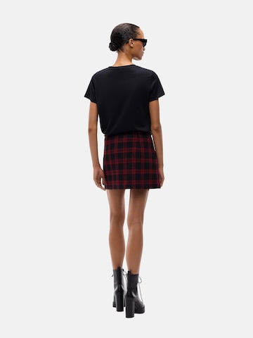 PINKO Tričko 'PINKO BASICO T-SHIRT JERSEY LOGO PINKO GOMMATO T-SHIRT' – černá