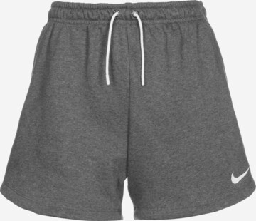 NIKE Workout Pants in Grey: front