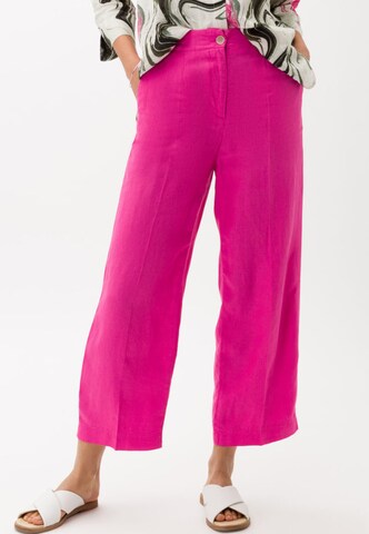 Loosefit Pantalon 'Maine' BRAX en rose : devant