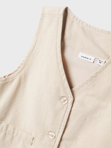 NAME IT Vest i beige