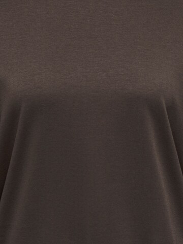 ONLY Carmakoma Sweatshirt 'CARBrooke' in Bruin