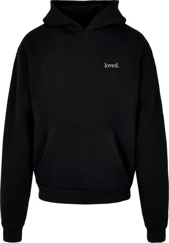 Merchcode Sweatshirt in Zwart: voorkant