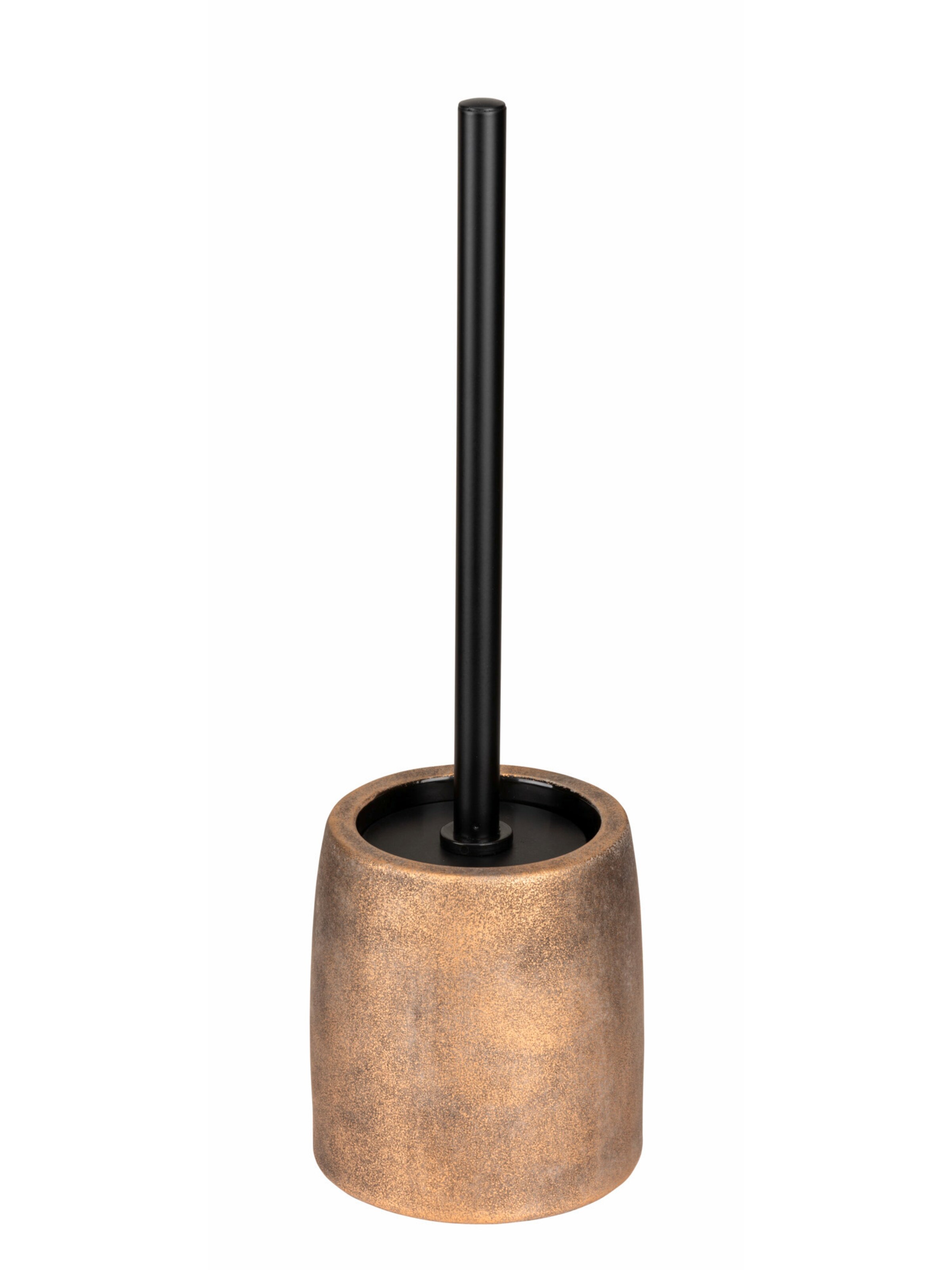 Wenko Toilet Accessories 'Tremea' in Bronze: front