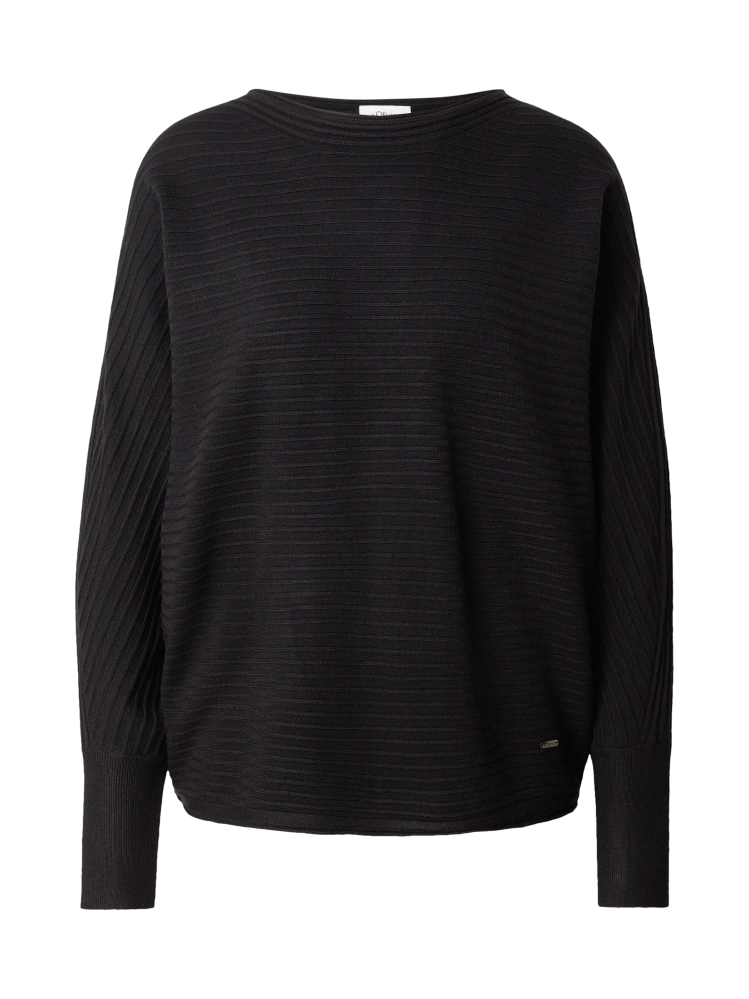 s.Oliver Trui in Zwart: voorkant