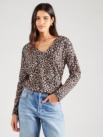 VERO MODA Blouse 'VMMerve' in Beige: front