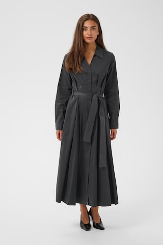 Robe-chemise 'CUElna Antoinett' CULTURE en gris : devant