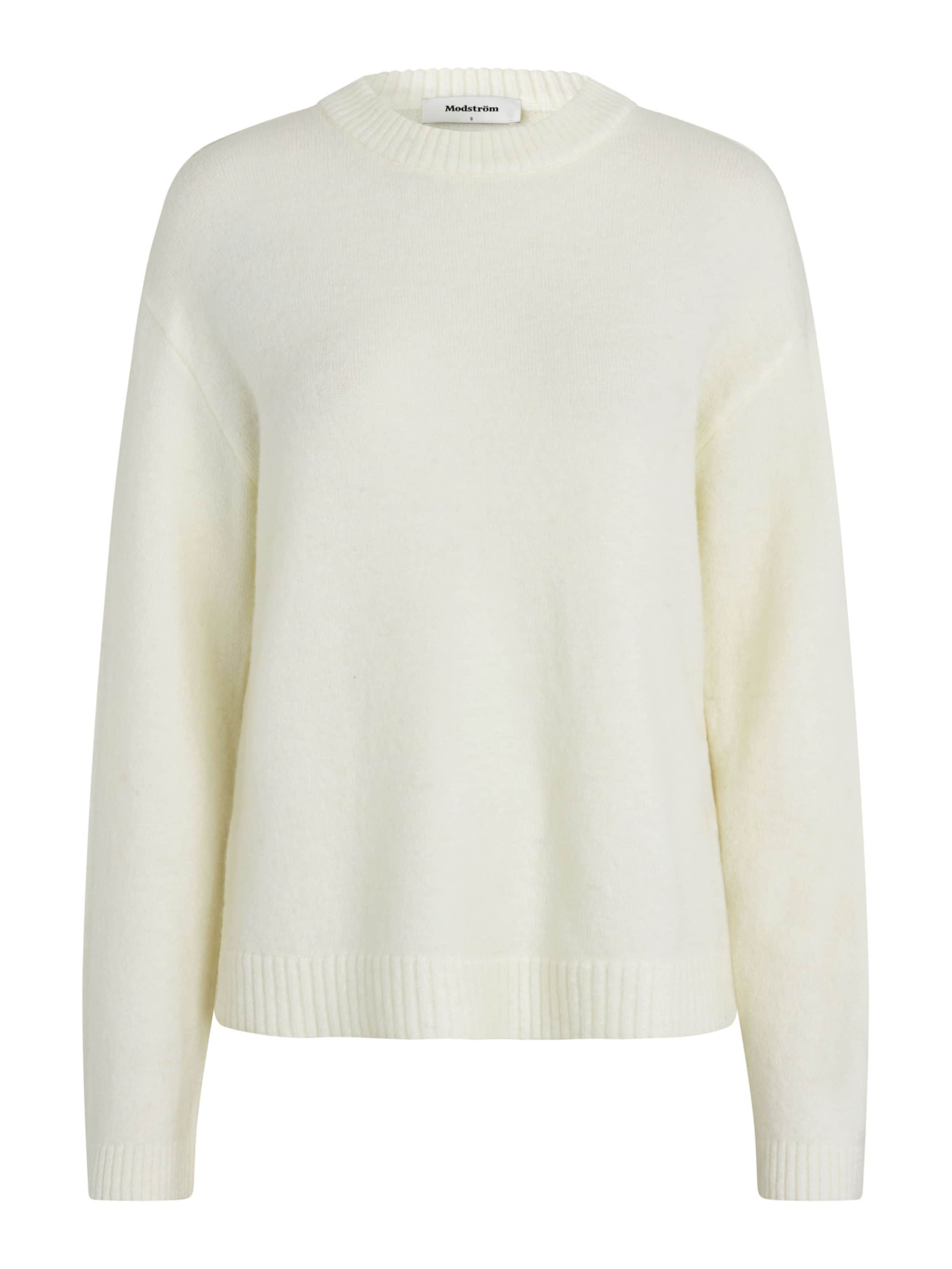 modström Pullover 'Tree' in Beige: Vorderseite