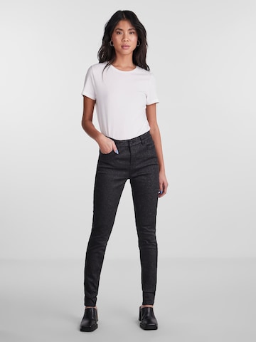 Coupe slim Jean 'SHINE' PIECES en noir