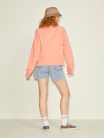 JJXX - Sweatshirt 'Caitlyn' em laranja