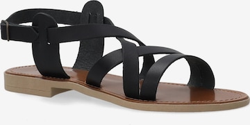 VENEZIA Sandals in Black: front