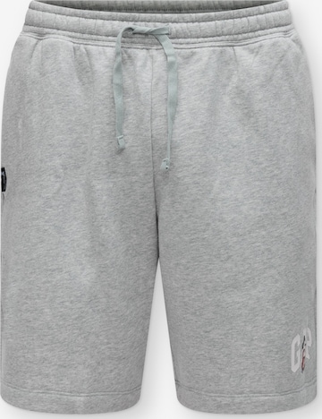 GAP Loosefit Housut 'Gap × Disney Mickey Mouse' värissä harmaa: etupuoli