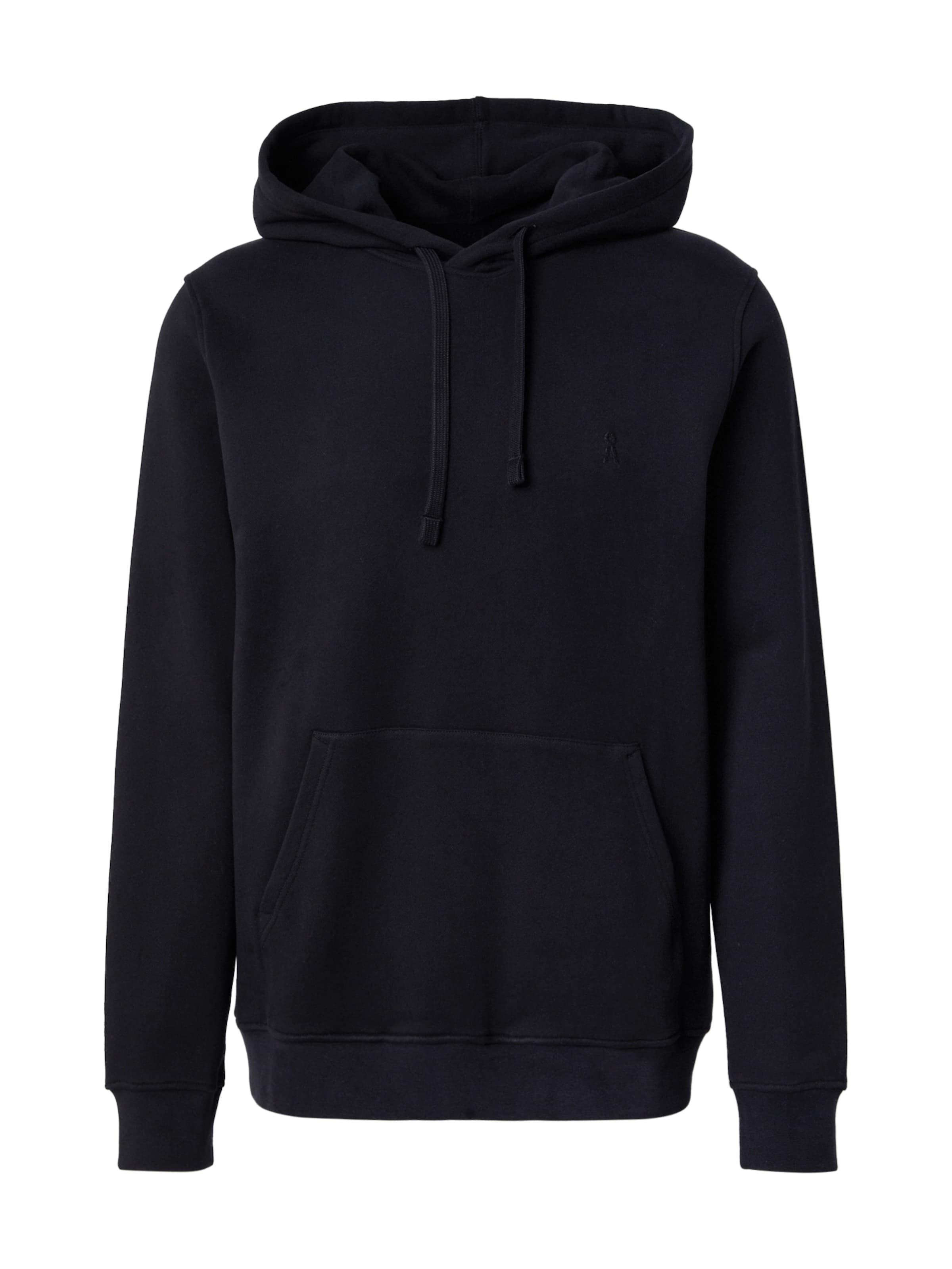 ARMEDANGELS Sweatshirt 'PAARLO LOOP' in Schwarz: Vorderseite