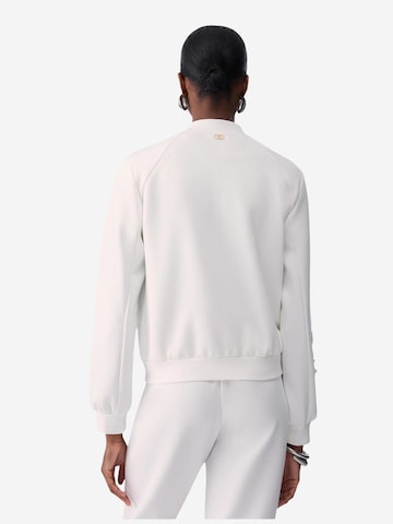Liu Jo Sweatjacka 'FELPA APERTA TF6288 J3958' i vit