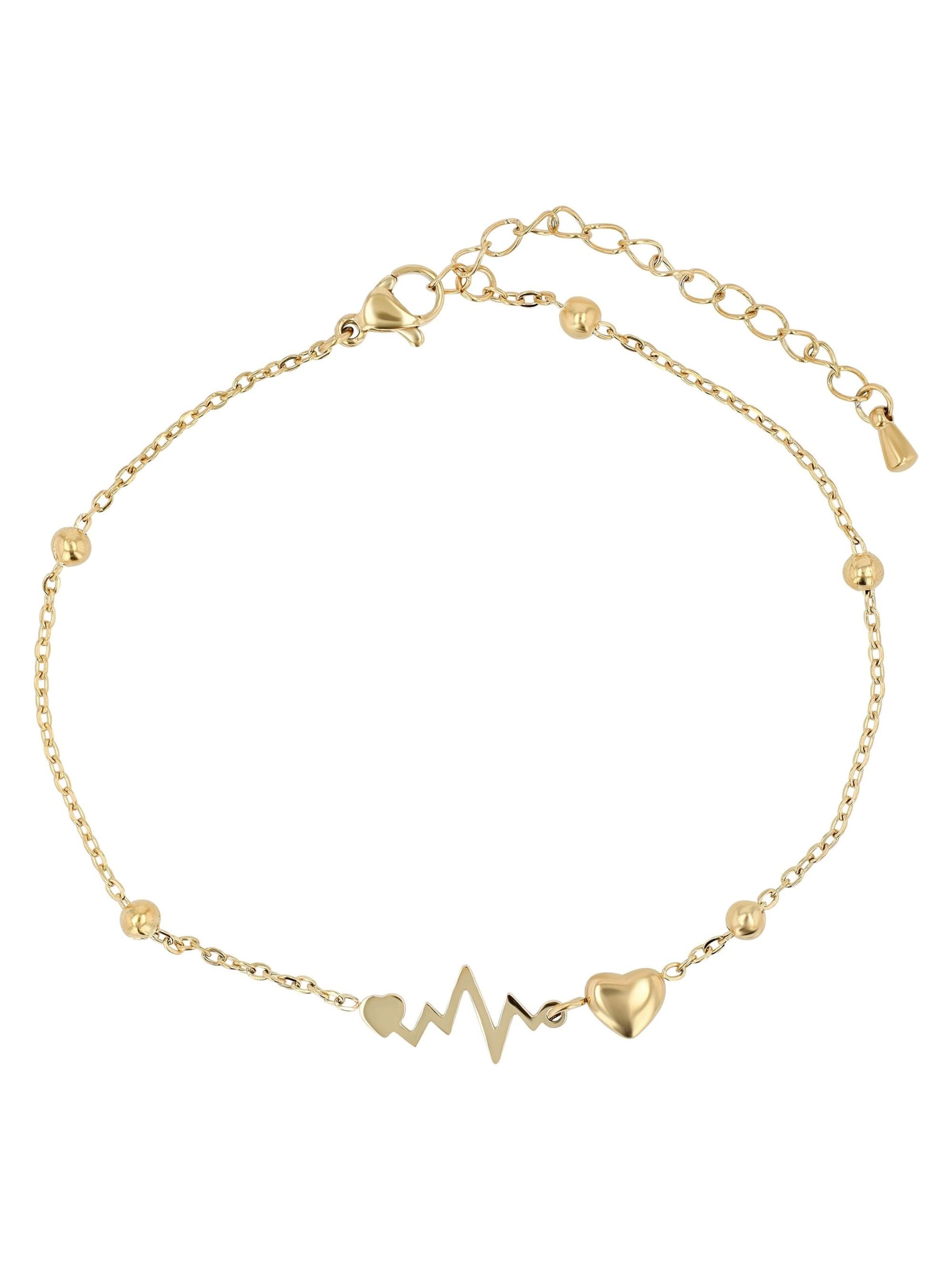 Akzent Fußschmuck 'Briar, goldfarbig, Ionenplattierung'‌‌‌‌‌‌‌ in Gold: Vorderseite