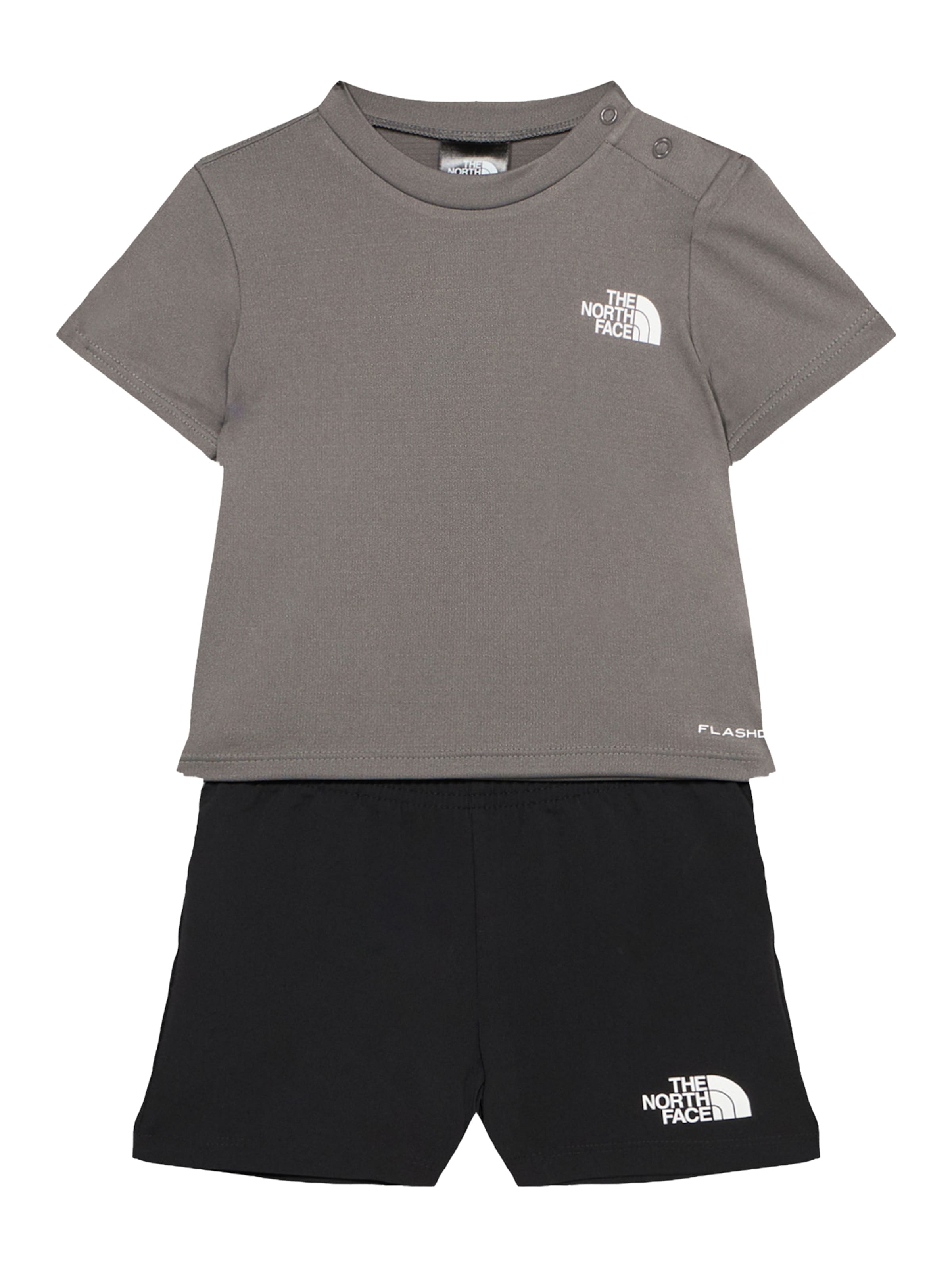 THE NORTH FACE Träningsdräkt i grå: framsida