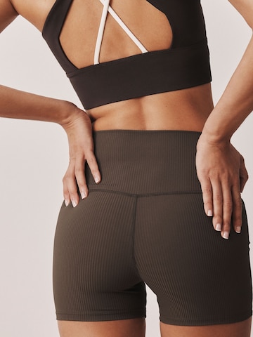 Next - Skinny Pantalón deportivo en marrón