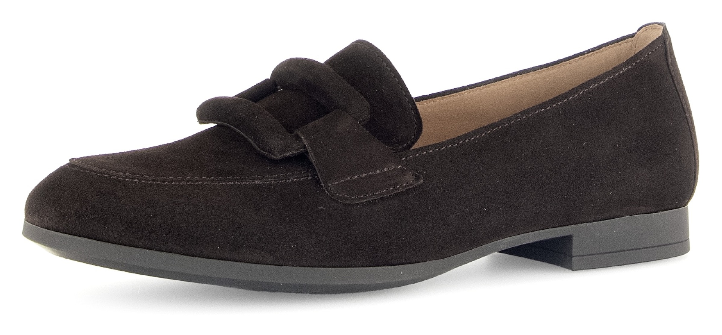 GABOR Slip-ons in Brown: front