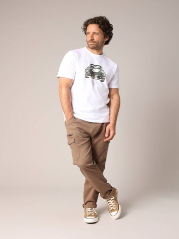 Deeluxe Shirt 'FASTCAR' in Wit