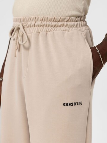Loosefit Pantaloni 'Japanese Anemone' di VAMOS CLO in beige