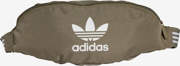 ADIDAS ORIGINALS Belt bag 'Adicolor' in Green: front