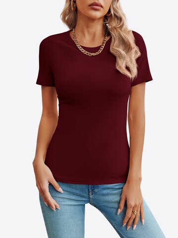 Imily Bela Tričko - Červená