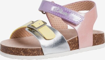 s.Oliver Sandals in Mixed colors: front