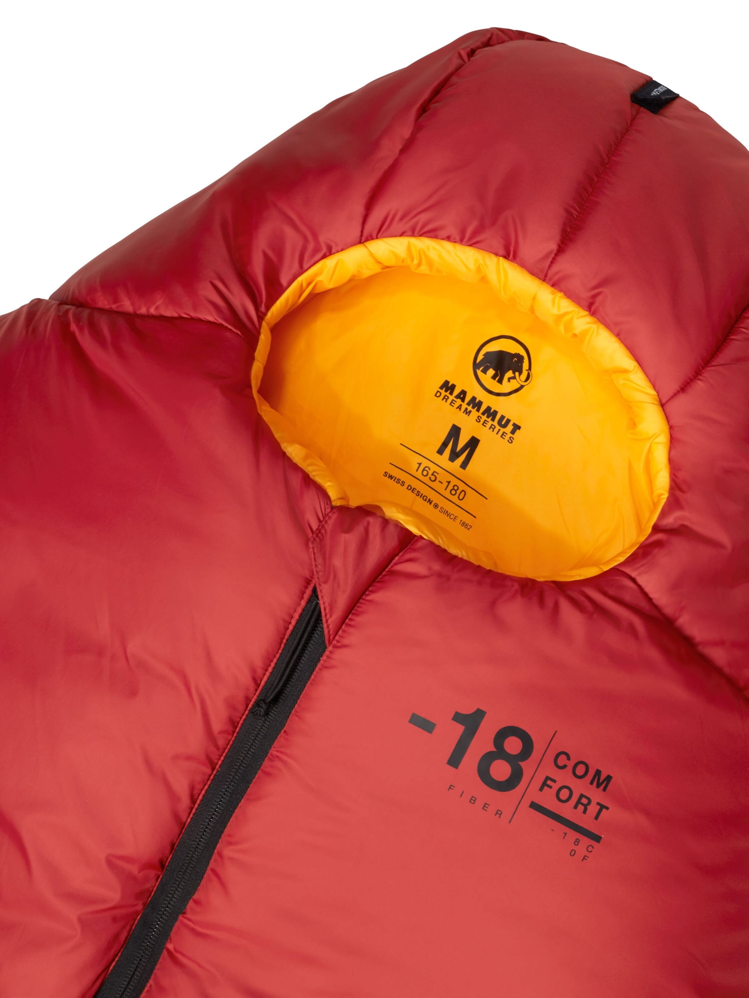 MAMMUT Sleeping Bag in Red