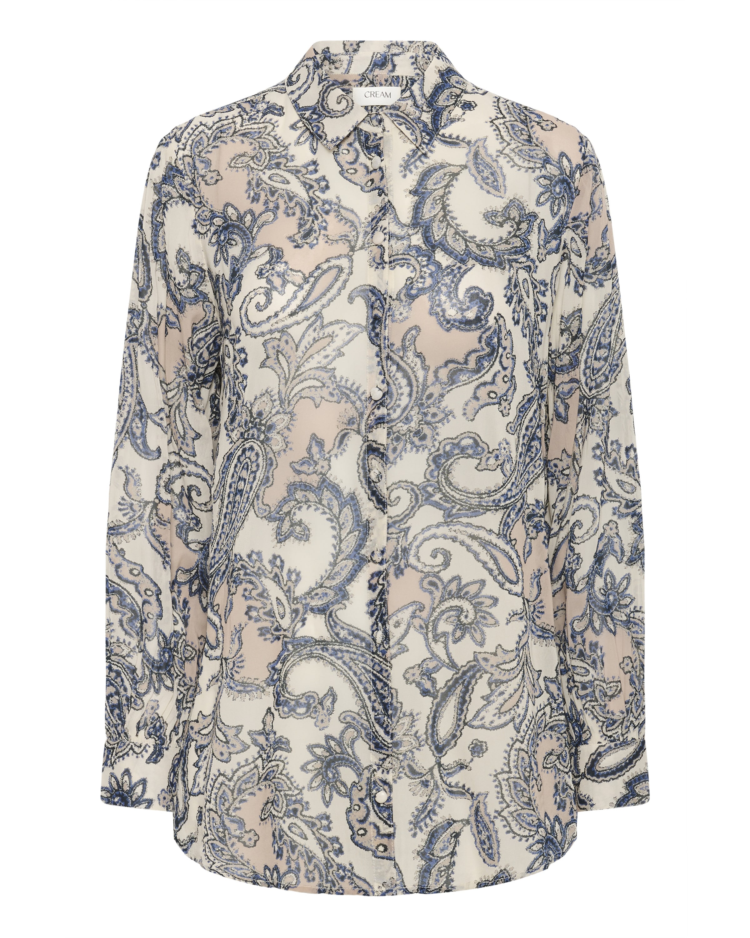 Cream Blouse 'CRBea' in Beige: voorkant