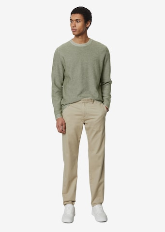 Marc O'Polo Tapered Chino 'OSBY' in Beige