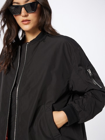 River Island Between-Season Jacket in Black