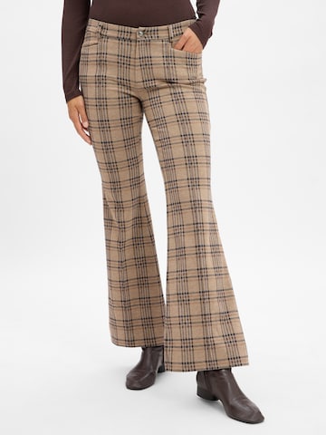 MAC Bootcut Broek 'Dream Boot' in Bruin: voorkant