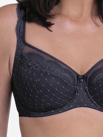 ROSA FAIA Minimiser Bra 'Selma' in Blue
