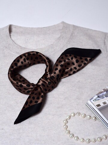 MayTree Scarf 'Leopard' in Brown