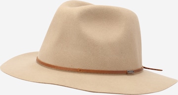 Brixton - Sombrero 'WESLEY FEDORA' en beige: frente