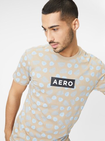 Tricou de la AÉROPOSTALE pe bej