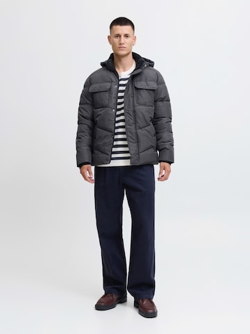 JACK & JONES Зимно яке 'JJMORGAN' в сиво
