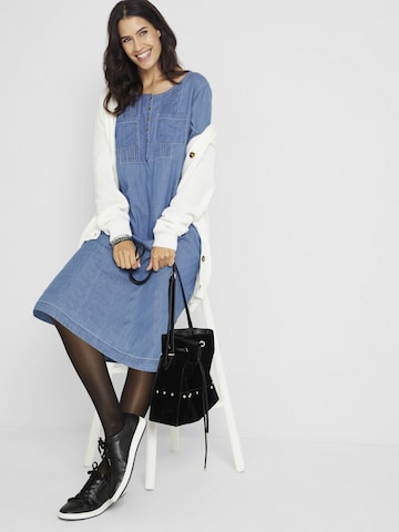 bonprix Jurk in Blauw