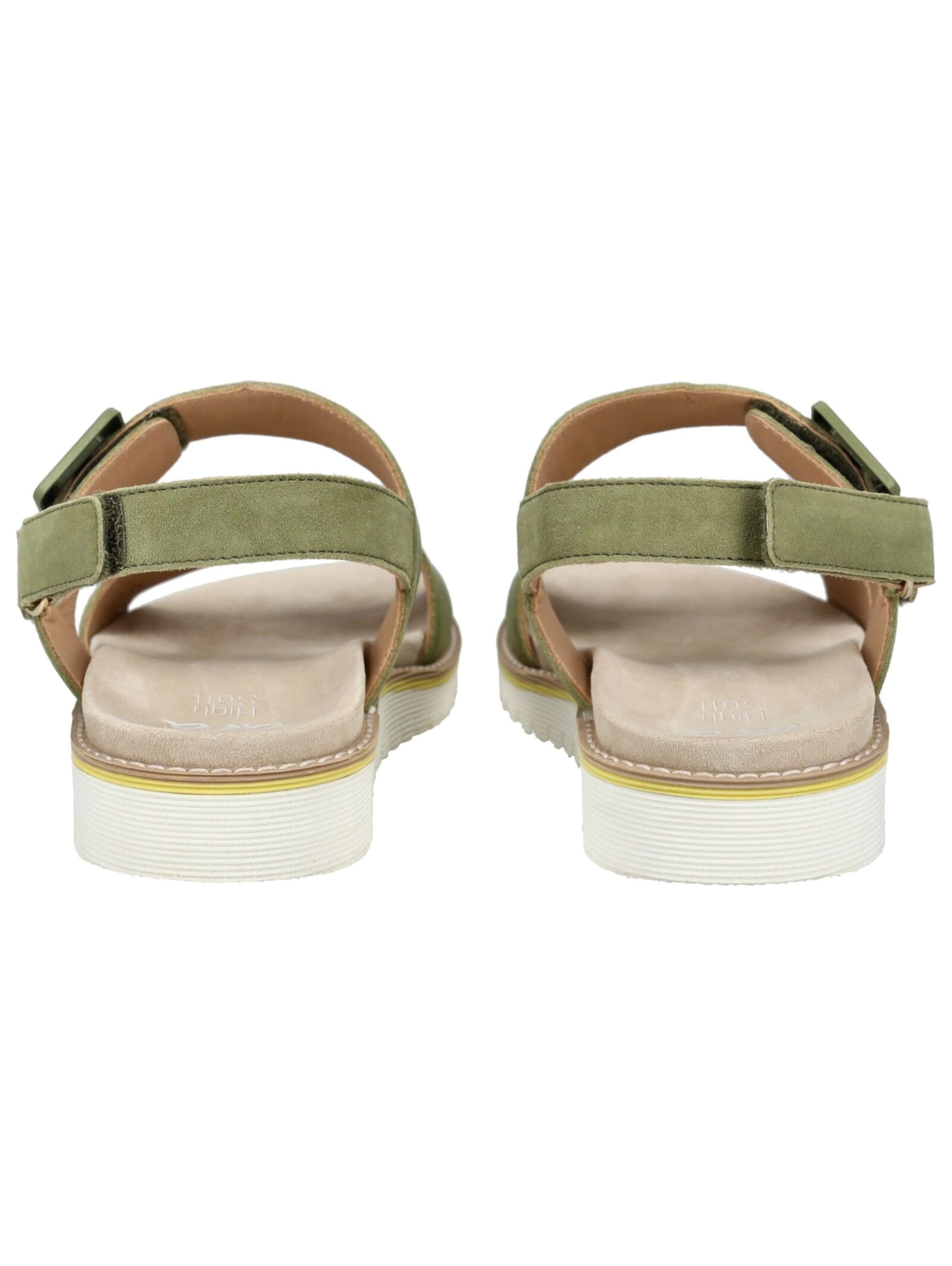 Sandales à lanières ARA en vert