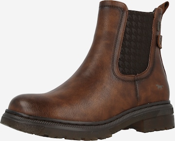Bottines MUSTANG en marron : devant