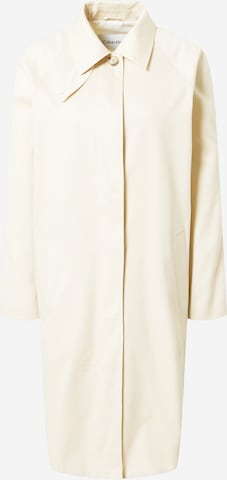 Manteau mi-saison Calvin Klein en beige : devant