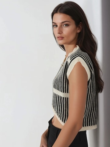 Haut 'Strickoberteile' My fashion en blanc