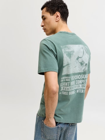 Jack & Jones Premium Majica 'JPRBLUMAXWELL' | zelena barva: sprednja stran