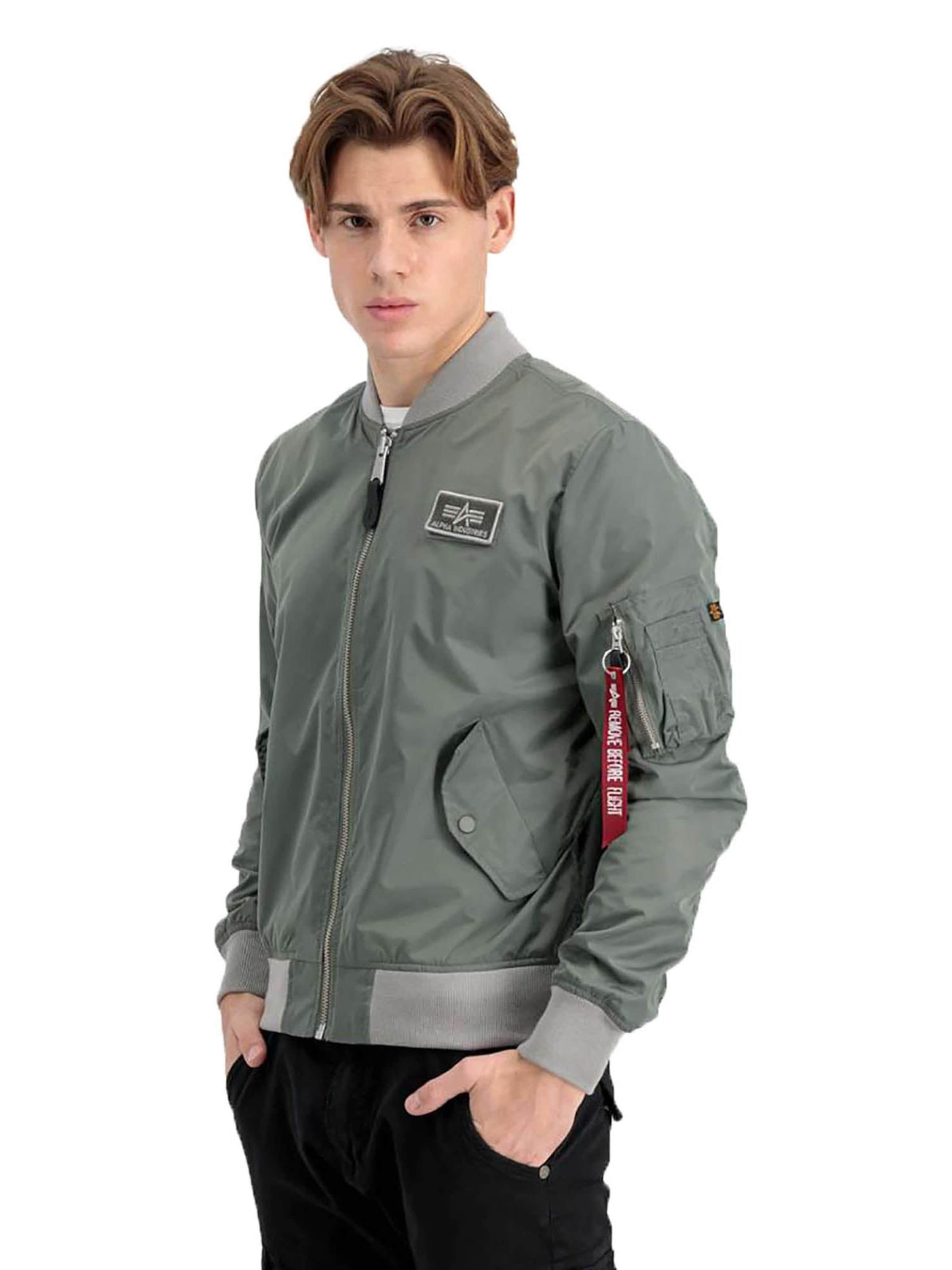 ALPHA INDUSTRIES Übergangsjacke 'MA-1 TTC'‌‌‌‌‌‌‌ in Grün