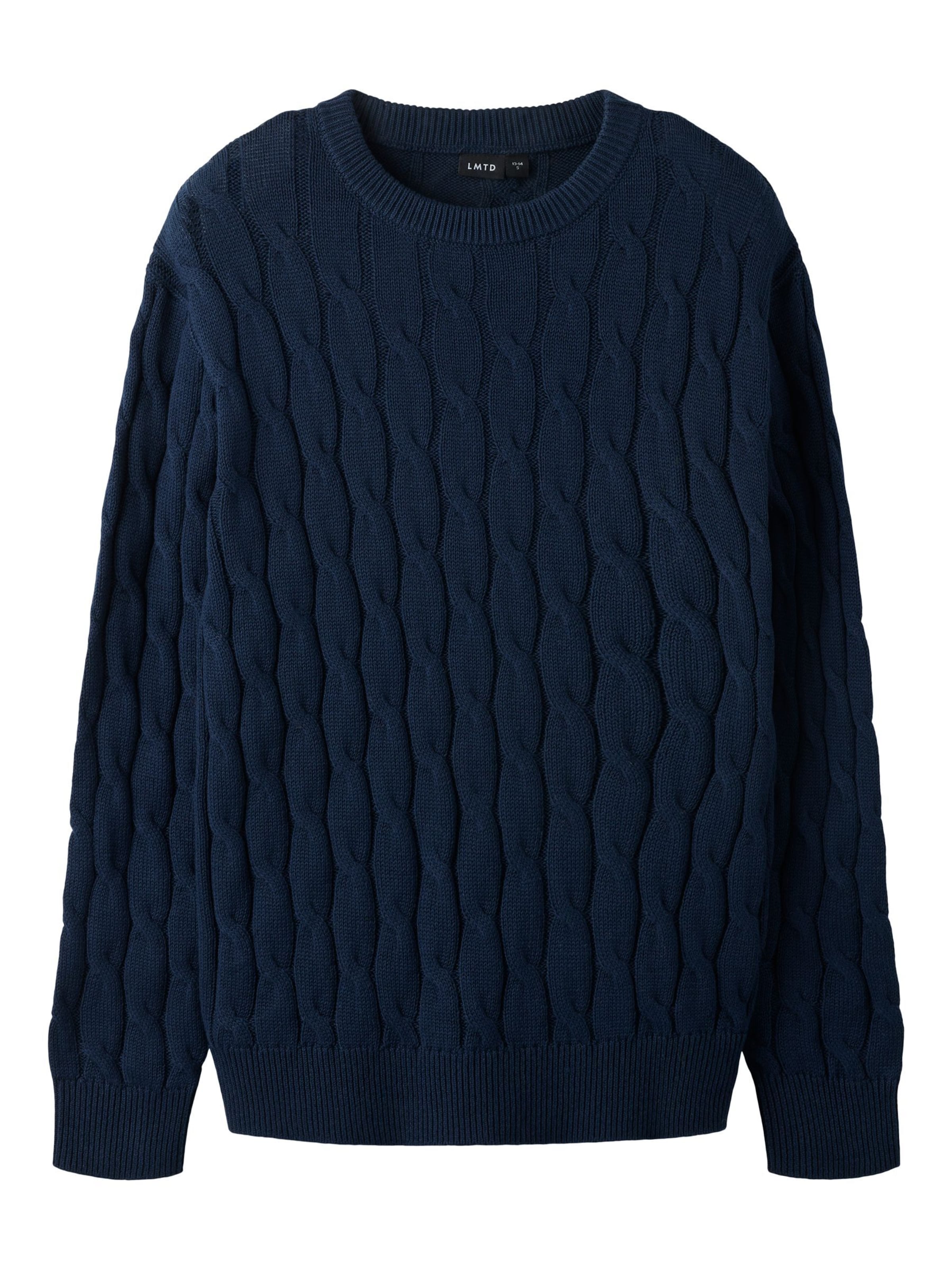 Pullover di LMTD in blu: frontale