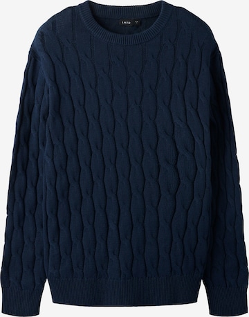 Pullover di LMTD in blu: frontale