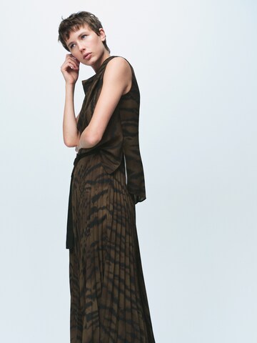 MANGO Pusero 'GRETA' värissä ruskea: etupuoli