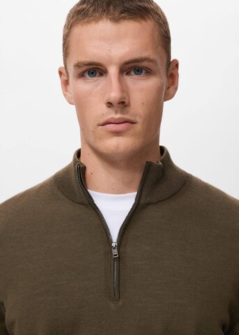 MANGO MAN Sweater 'Willyp' in Green