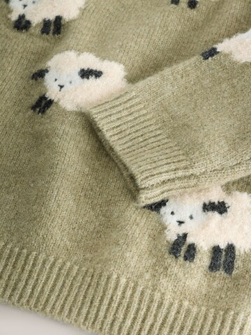 Next Sweter w kolorze zielony