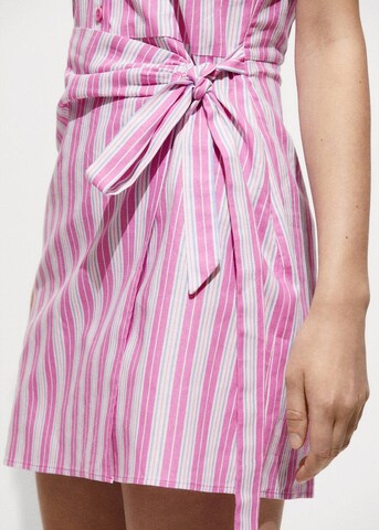 Robe-chemise 'Capri' MANGO en rose