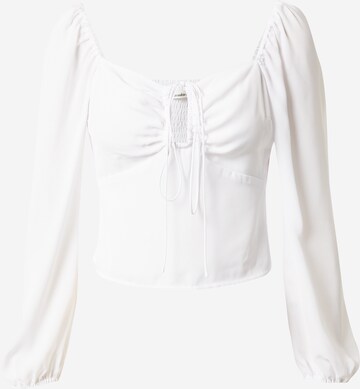 Abercrombie & Fitch Shirt in White: front